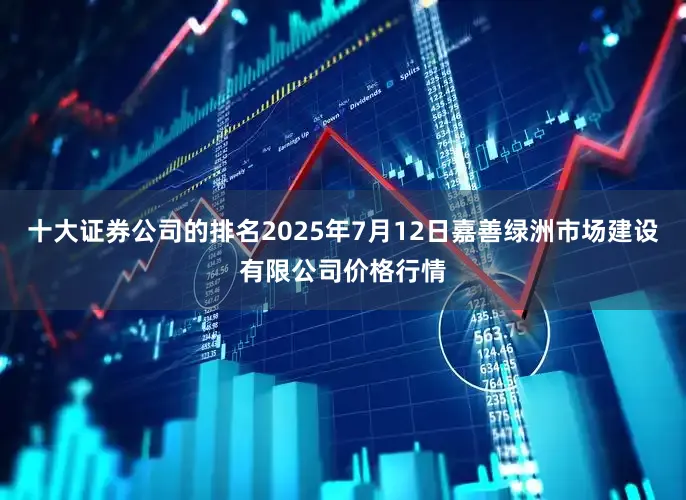十大证券公司的排名2025年7月12日嘉善绿洲市场建设有限公司价格行情