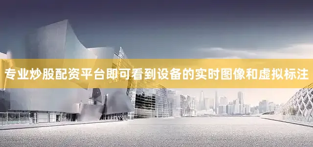 专业炒股配资平台即可看到设备的实时图像和虚拟标注